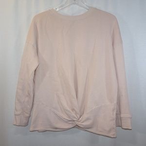 JOIE Blush Sweatshirt Knotted Size L Casual